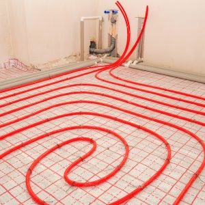 Tubing For A Hydronic Radiant Floor Heating System